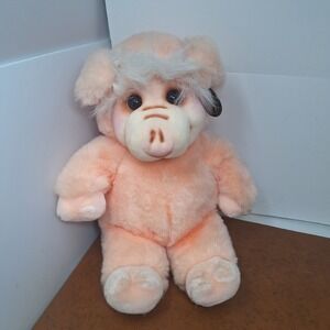 Dumplings Piggly Pig Plush Toy 1991 Polar Puff Special Effects Pink